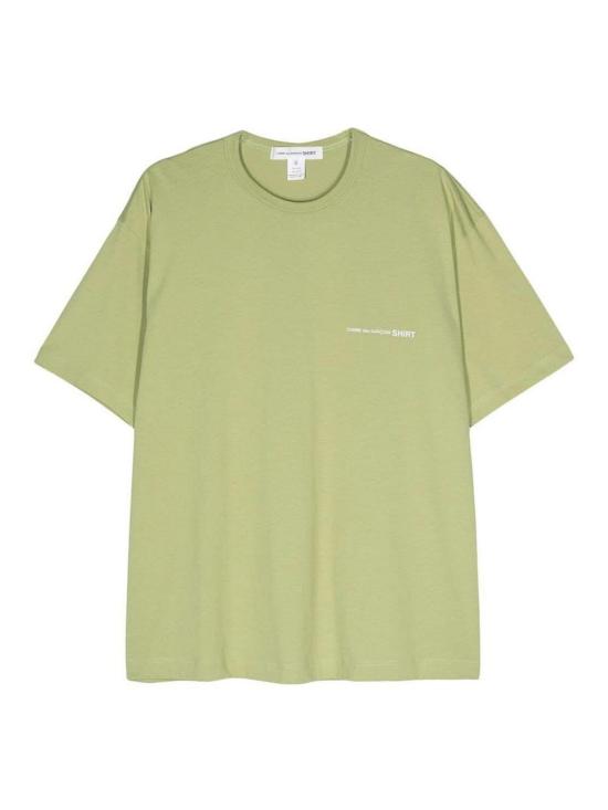  꼼데가르송 반팔 티셔츠 FMT026S24KHAKI Light Brown