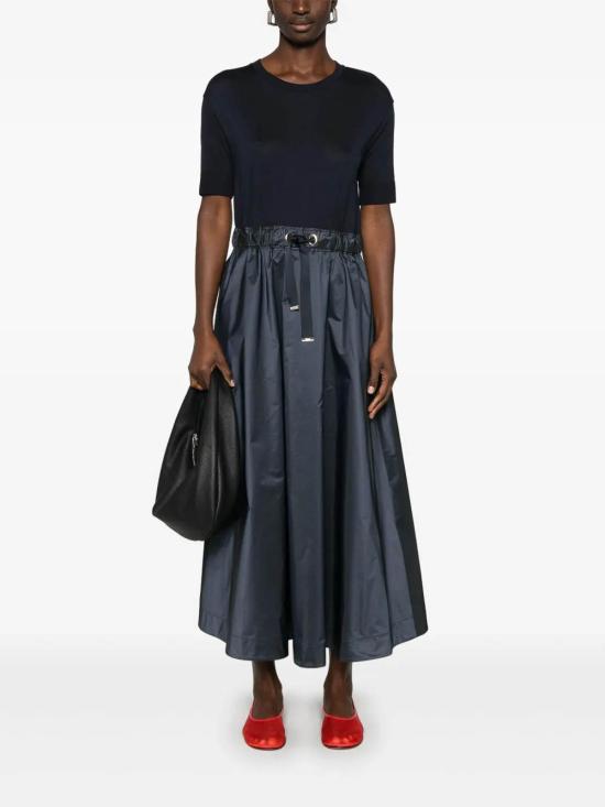 26SS 에르노 미디 스커트 AB000032D520569200 Blue - HERNO