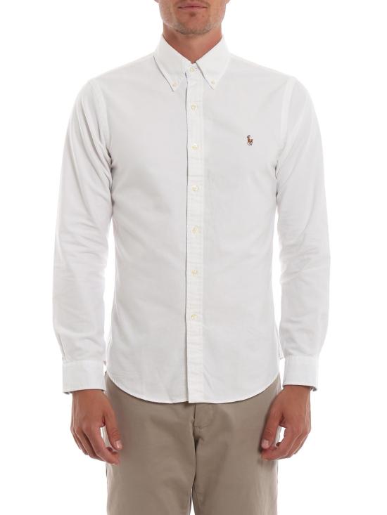 25FW 랄프 로렌 긴팔 셔츠 710767441007 White - RALPH LAUREN