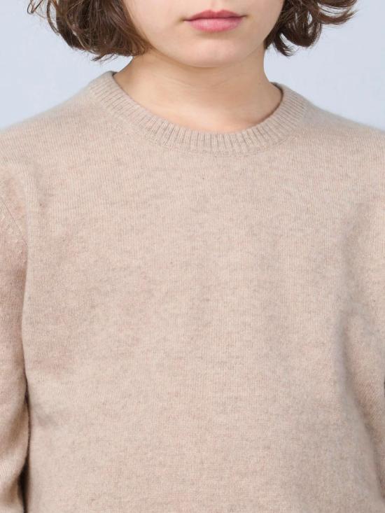 25FW [키즈] 보빈 앤 트리콧 풀오버 BTCS15 Beige - BOBBIN & TRICOT