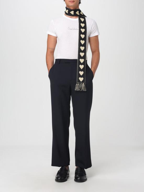 25FW 발렌티노 가라바니 스트레이트 팬츠 7V3RBN104K8 598 Navy - VALENTINO GARAVANI