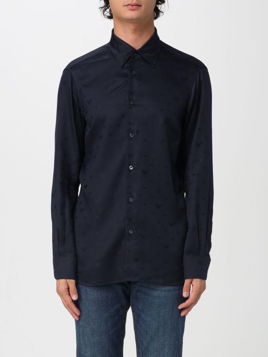 25FW 엠포리오 아르마니 셔츠 EM001537AF15074 FB322 Navy