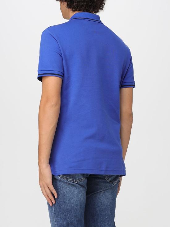 25FW 베르사체 폴로 티셔츠 79GAGT01CJ01T 289 Blue - VERSACE