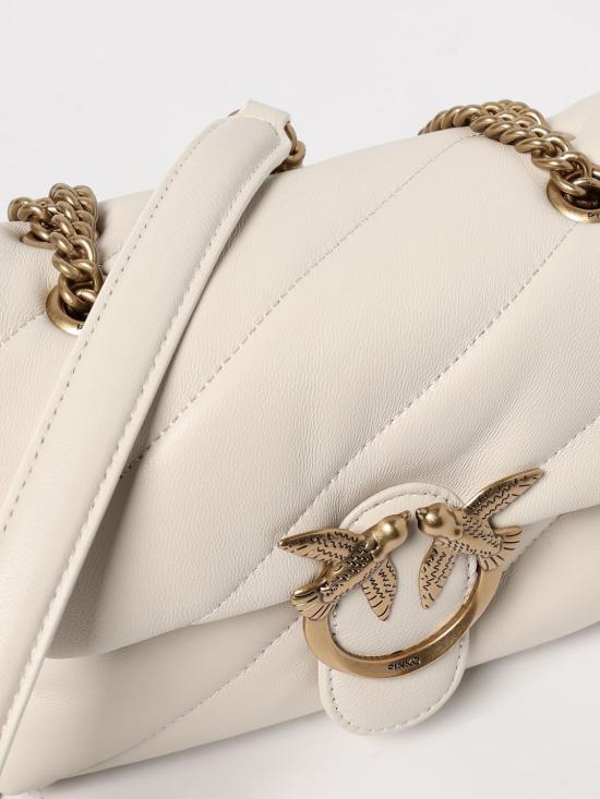 25FW 핑코 토트백 100039A0F2 Z14Q White - PINKO