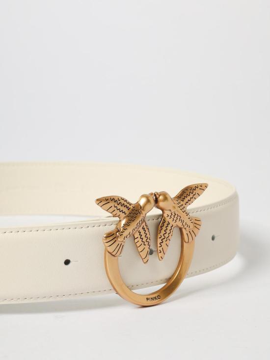 25FW 핑코 레귤러 벨트 100120A0F1 Z14Q White - PINKO