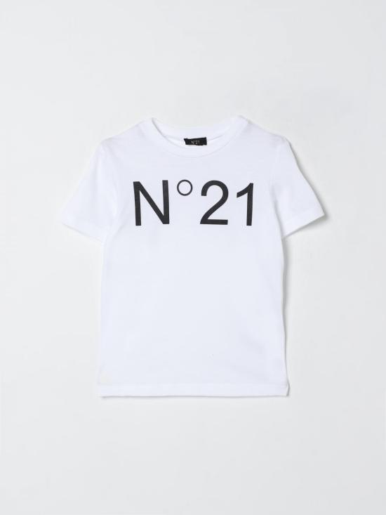 25FW [키즈] 누메로벤투노 티셔츠 N21173N0153 0N100 White