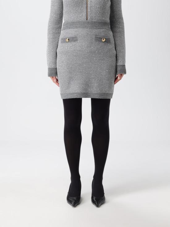 25FW 엘리자베타프랜치 숏 스커트 GK23T 431 Grey