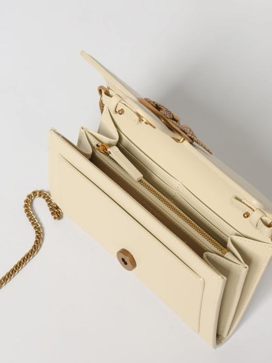 25FW 핑코 지갑 100062A0F1 Z14Q White - PINKO