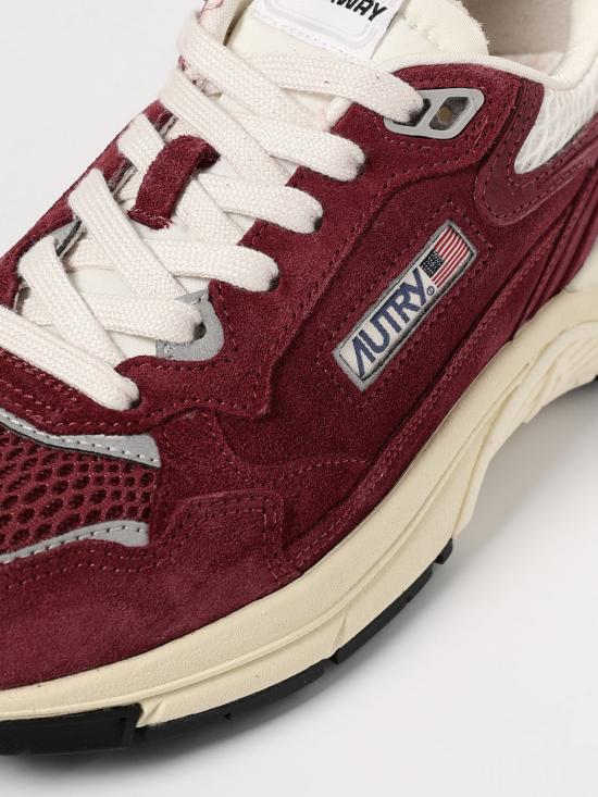 25FW 오트리 HYPERWAY 하이퍼웨이 스니커즈  HYLW UM12 Burgundy - AUTRY