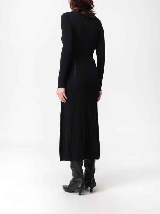 25FW 트윈셋 롱 원피스 252TP3110 00006 Black - TWINSET