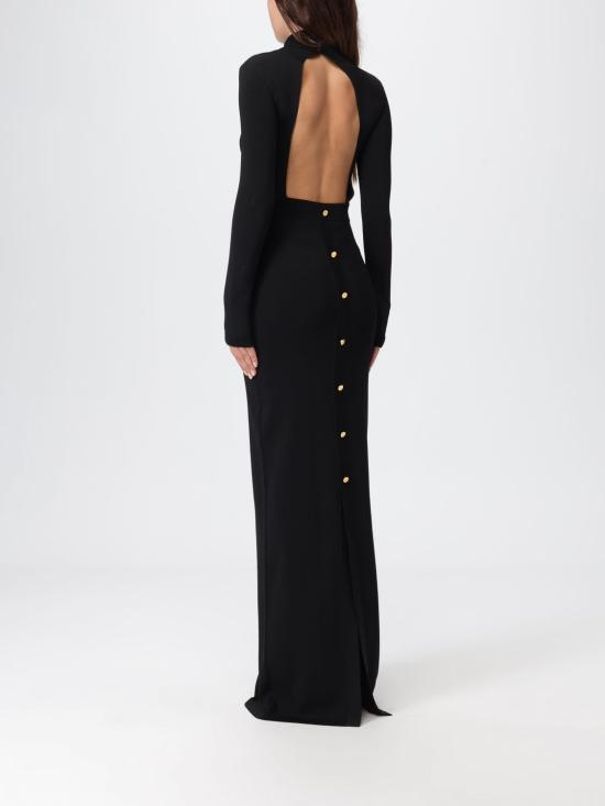 25FW 엘리자베타프랜치 롱 원피스 AM29S 110 Black - ELISABETTA FRANCHI