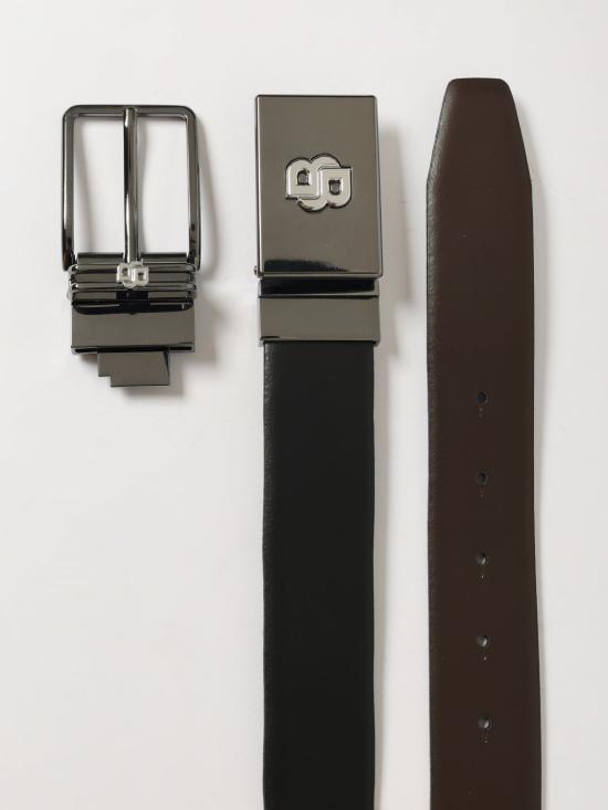 25FW 보스 가죽 벨트 50553335 002 Black - BOSS