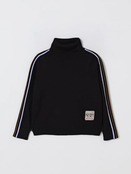 25FW [키즈] 누메로벤투노 풀오버 N2108IN0122 0N900 Black