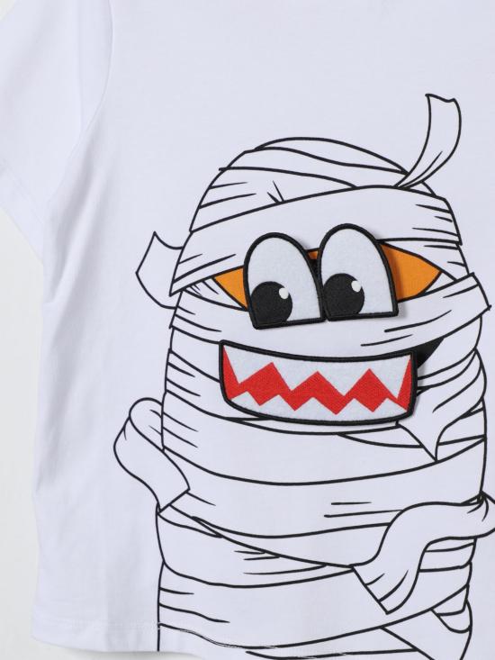 25FW [키즈] 스텔라 맥카트니 티셔츠 TX8P11Z0434 100 White - STELLA MCCARTNEY