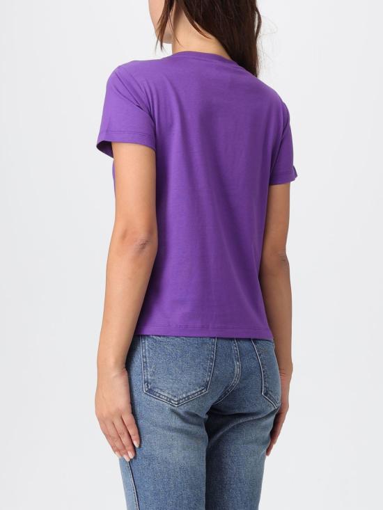 25FW 핑코 반팔 티셔츠 100535A2RN W79 Violet - PINKO