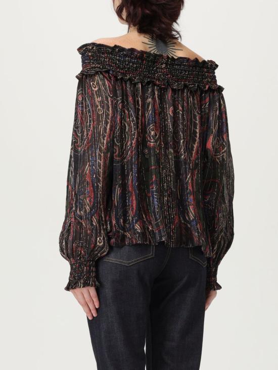 25FW 생로랑 블라우스 822936Y4K43 1052 Multicolor - SAINT LAURENT