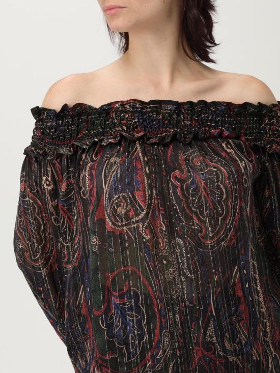 25FW 생로랑 블라우스 822936Y4K43 1052 Multicolor - SAINT LAURENT