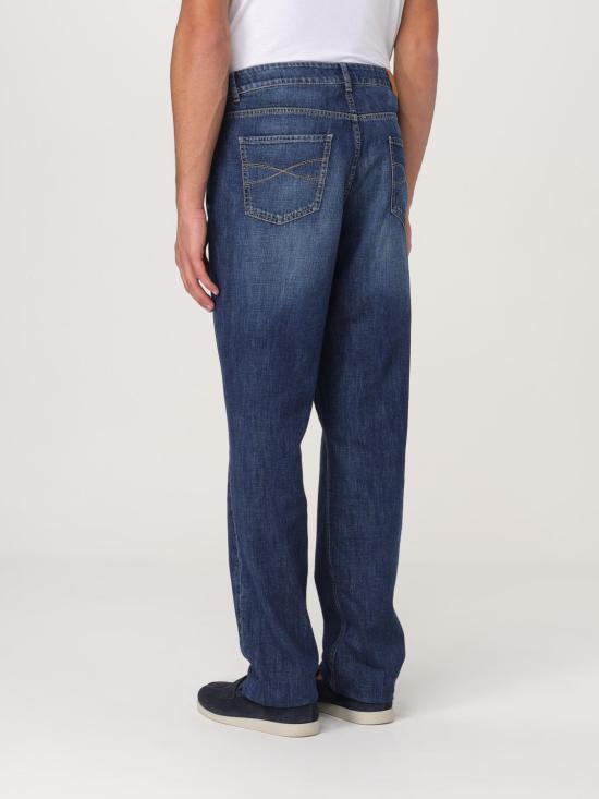 25FW 브루넬로 쿠치넬리 데님 팬츠 M0Z37D3210 C1468 Blue - BRUNELLO CUCINELLI