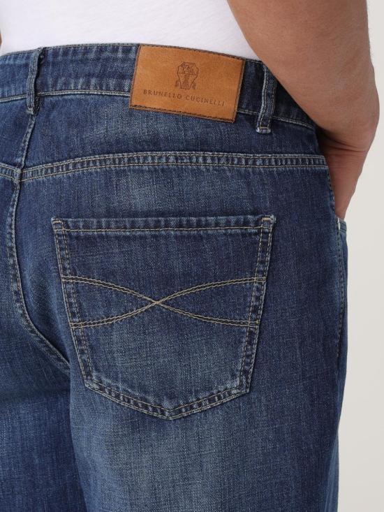 25FW 브루넬로 쿠치넬리 데님 팬츠 M0Z37D3210 C1468 Blue - BRUNELLO CUCINELLI