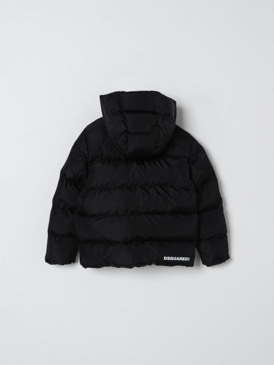 25FW [키즈] 디스퀘어드2 캐주얼 자켓 DQ1090D00BN DQ900 Black - DSQUARED2