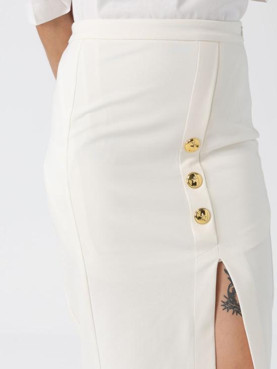 25FW 핑코 롱 스커트 105458A24C Z05 White - PINKO