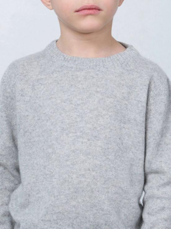 25FW [키즈] 보빈 앤 트리콧 풀오버 BTCS15 Grey - BOBBIN & TRICOT