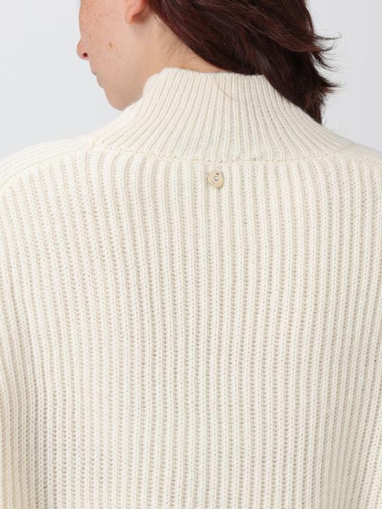 25FW 리우조 터틀넥 CF5399MA65N X0256 White - LIU JO