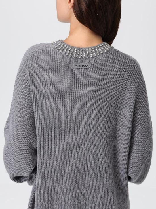 25FW 핑코 롱 원피스 105746A2S4 II2 Grey - PINKO