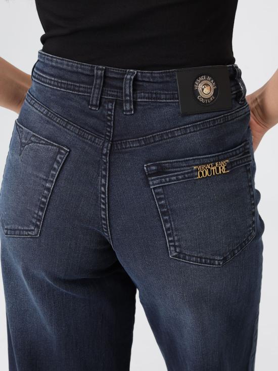 25FW 베르사체 데님 팬츠 79HAB561CDWAB 906 Black - VERSACE