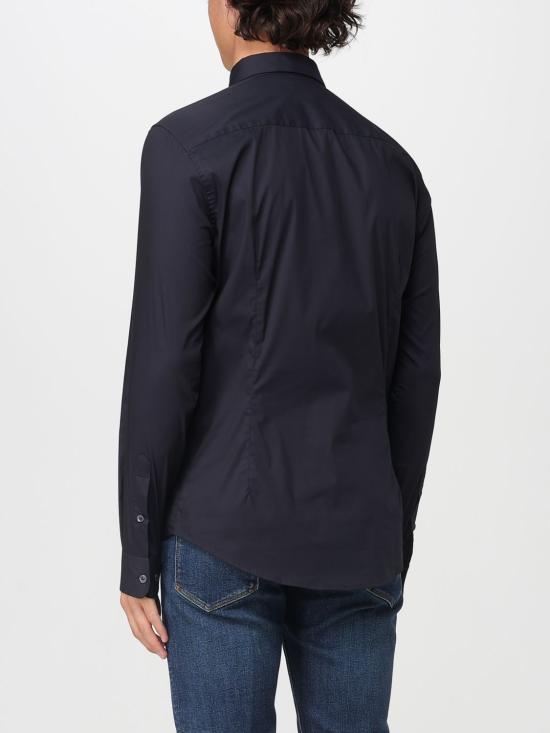 25FW 엠포리오 아르마니 셔츠 8N1C091NI9Z 0934 Blue - EMPORIO ARMANI