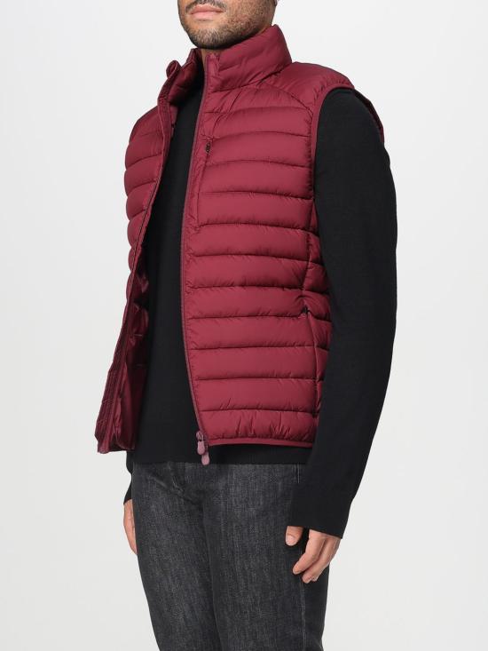 25FW 세이브더덕 베스트 D81272MMIRO21 70011 Burgundy - SAVE THE DUCK