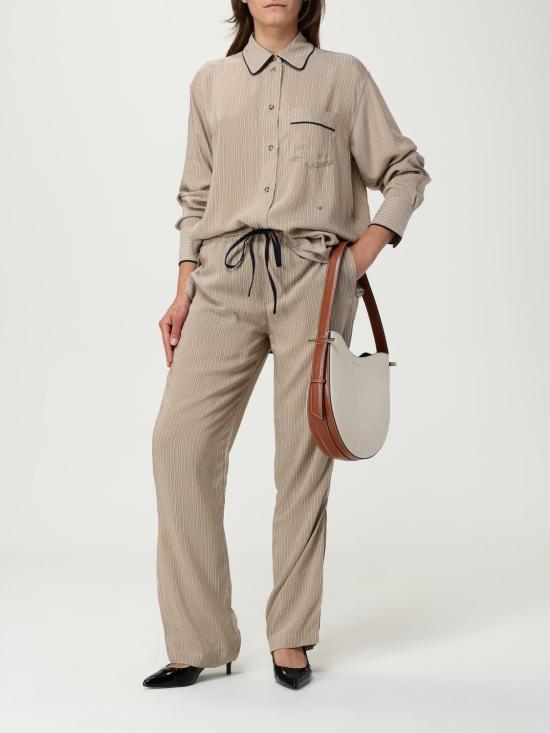 25FW 빅토리아 베컴 트레이닝/조거 팬츠 1125WTR006041A TOBACCOMIDNIGHT Brown - VICTORIA BECKHAM