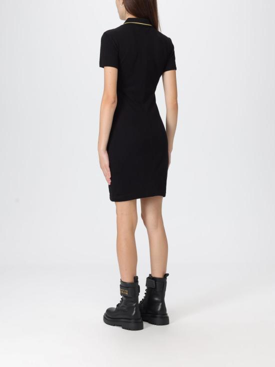 25FW 베르사체 롱 원피스 79HAOT01CJ01T G89 Black - VERSACE