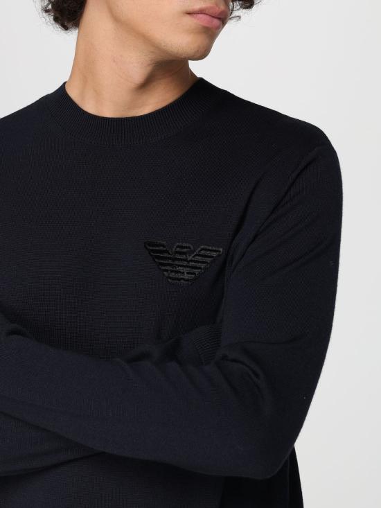 25FW 엠포리오 아르마니 스웨터 EM002419AF14158 UB118 Blue - EMPORIO ARMANI