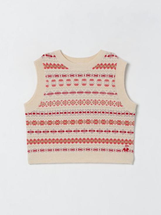 25FW [키즈] 봉쁘앙 풀오버 W05GJUK00027 905 Beige