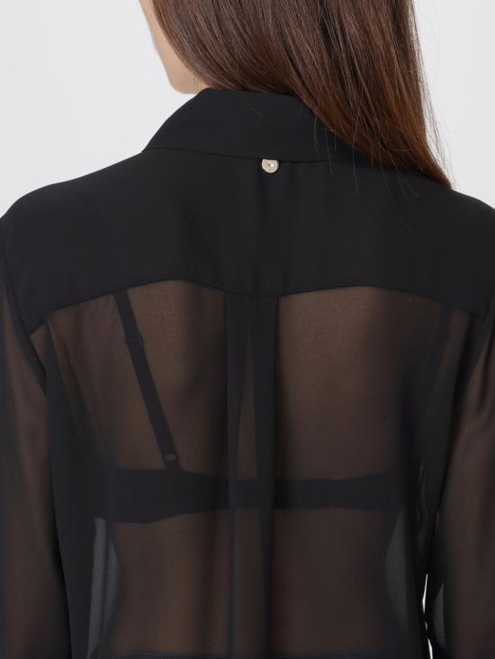 25FW 리우조 블라우스 CF5302TS869 22222 Black - LIU JO