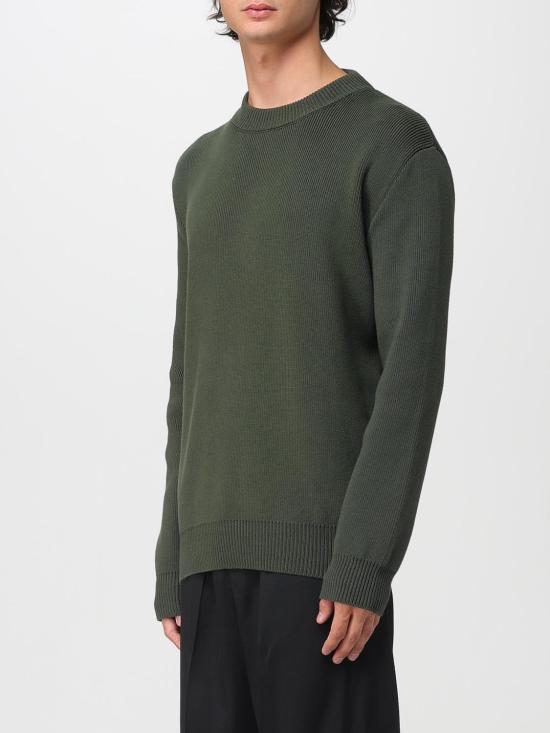 25FW 골든구스 Golden 레터링 밀리터리 크루넥 스웨터 GMP00841P00197235674 Military - GOLDEN GOOSE