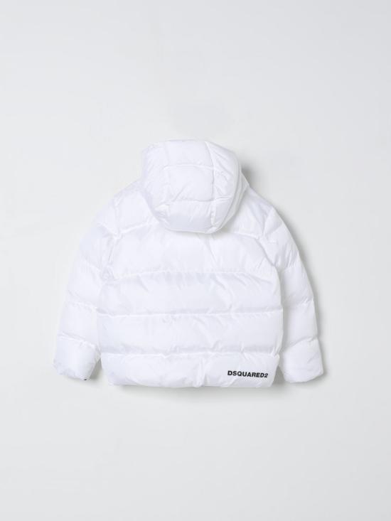 25FW [키즈] 디스퀘어드2 캐주얼 자켓 DQ1090D00BN DQ100 White - DSQUARED2