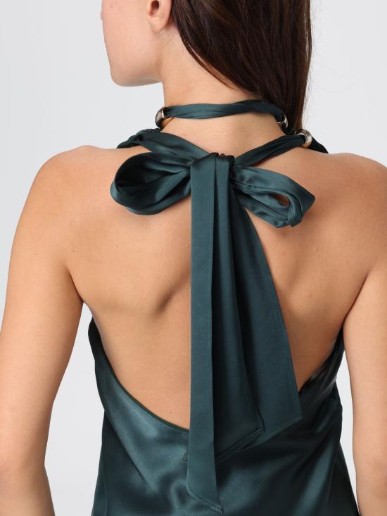 25FW 핑코 민소매 티셔츠 105614A2RA V88 Green - PINKO