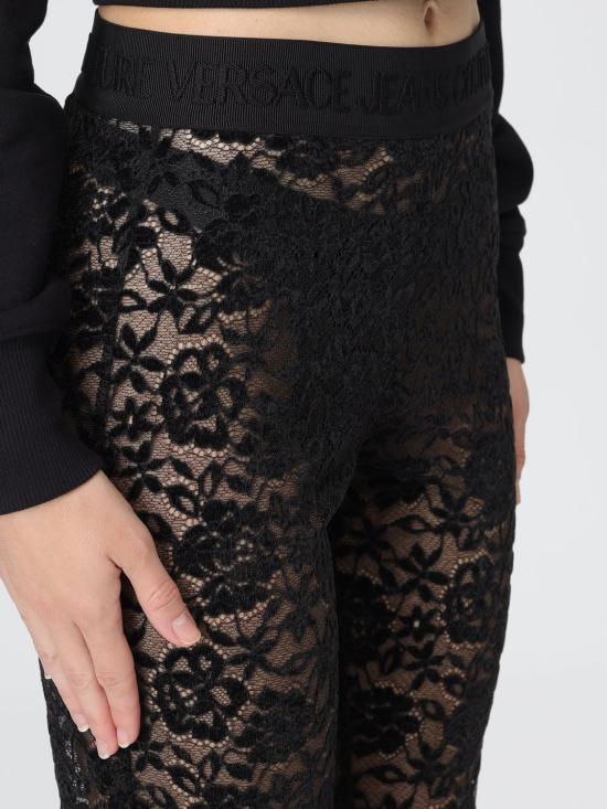 25FW 베르사체 레깅스 79HAC107J0243 899 Black - VERSACE