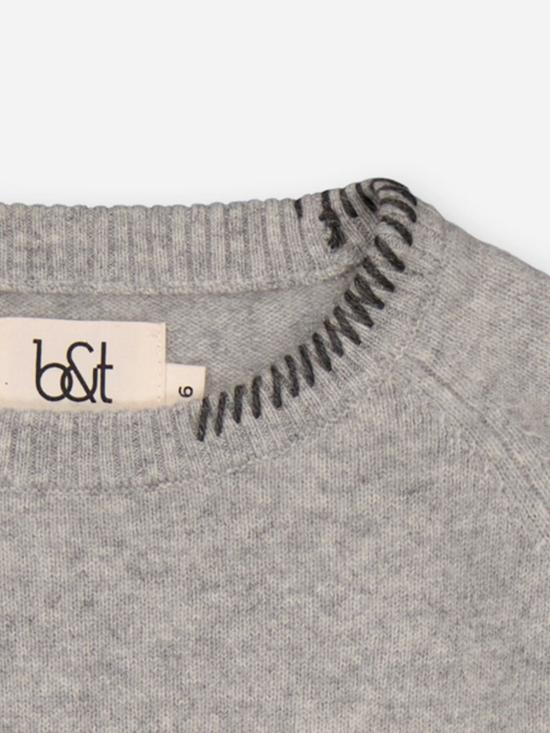 25FW [키즈] 보빈 앤 트리콧 원피스 BTCD29 Grey - BOBBIN & TRICOT