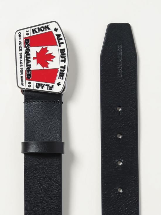 25FW [키즈] 디스퀘어드2 벨트 DQ3120D0AAY DQ900 Black - DSQUARED2