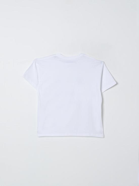 25FW [키즈] MM6 메종마르지엘라 티셔츠 M60907MM04I M6100 White - MM6 MAISON MARGIELA