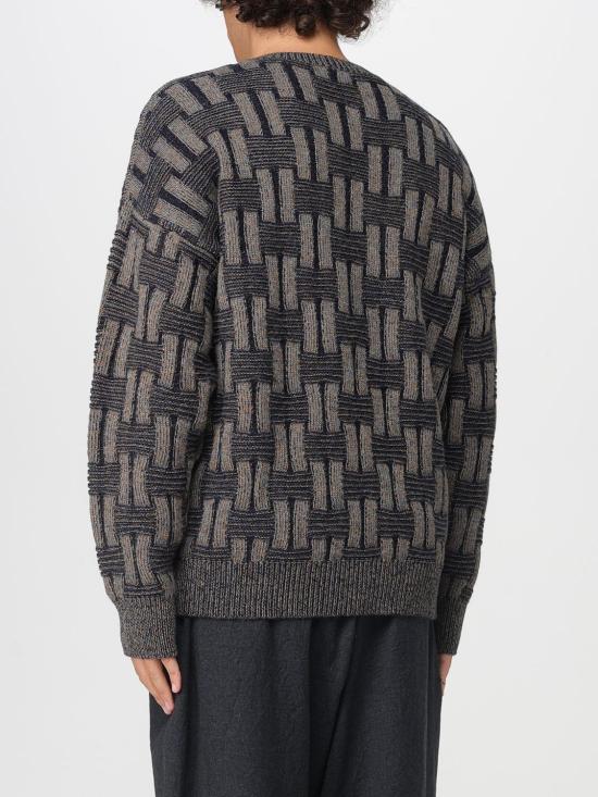 25FW 조르지오 아르마니 스웨터 GM002178AF20312 FB039 Blue - GIORGIO ARMANI