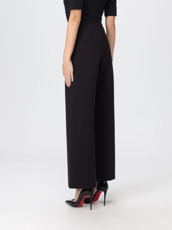 25FW 막스마라 스트레이트 팬츠 2526786048600 006 Black - MAX MARA