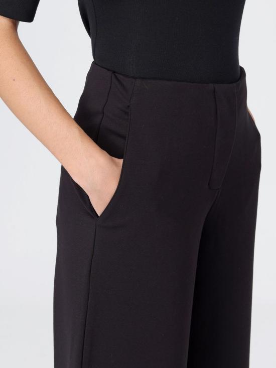 25FW 막스마라 스트레이트 팬츠 2526786048600 006 Black - MAX MARA