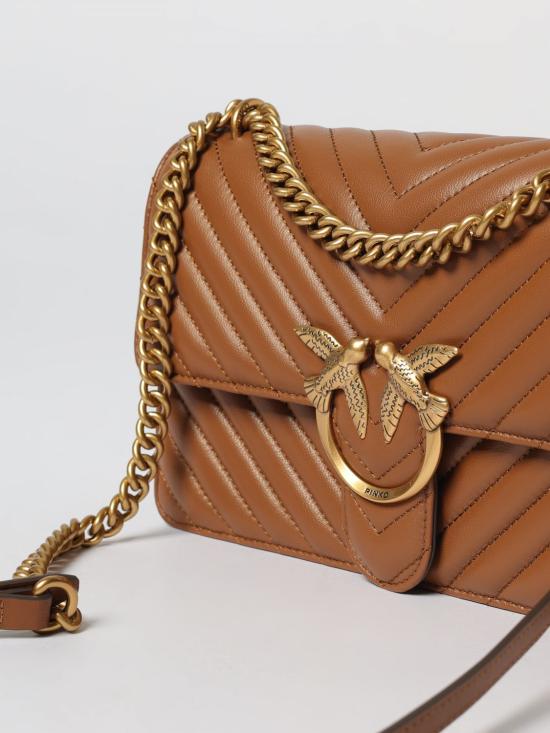 25FW 핑코 숄더백 100941A0GK L17Q Dark - PINKO