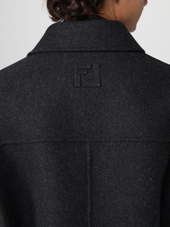 25FW 펜디 코트 FW1415AOYA F0TY6 Grey - FENDI