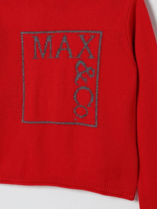 25FW [키즈] 막스앤코 풀오버 MX0233MX00H MX400 Red - MAX & CO.