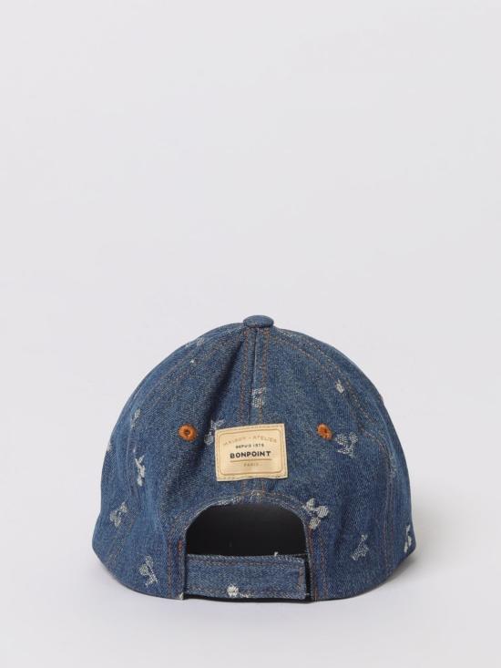 25FW [키즈] 봉쁘앙 모자 W05GACW00002 617 Blue - BONPOINT